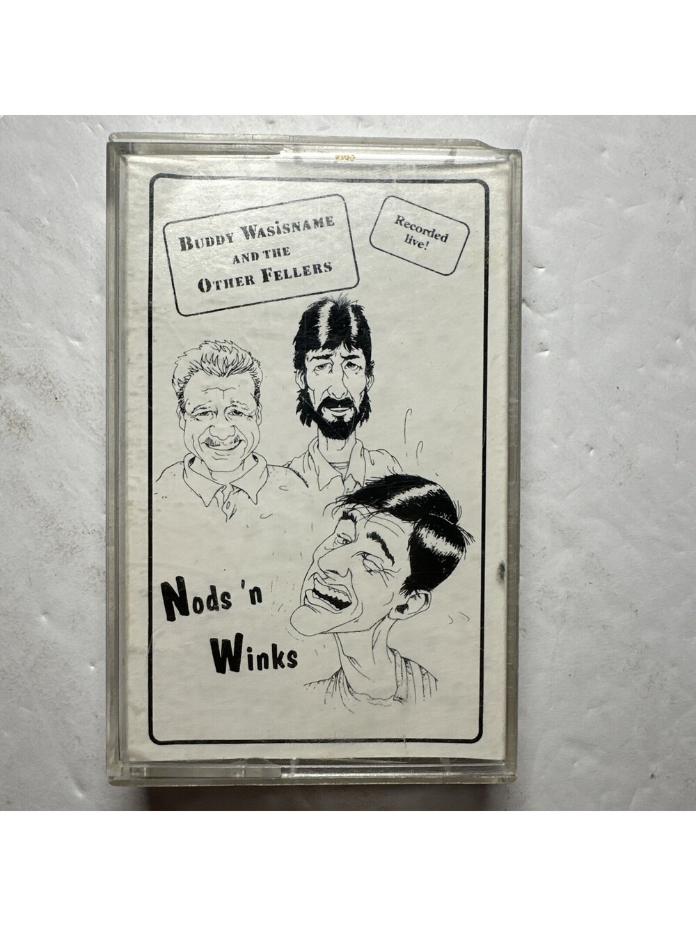 Buddy Wasisname & The Other Fellers Nods 'n Winks Cassette 1993 Third Wave Live